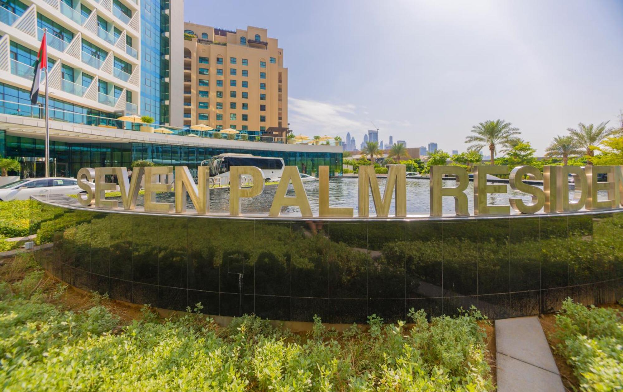Studio With Pool And Private Beach Access On Palm Jumeirah Dubai Dış mekan fotoğraf