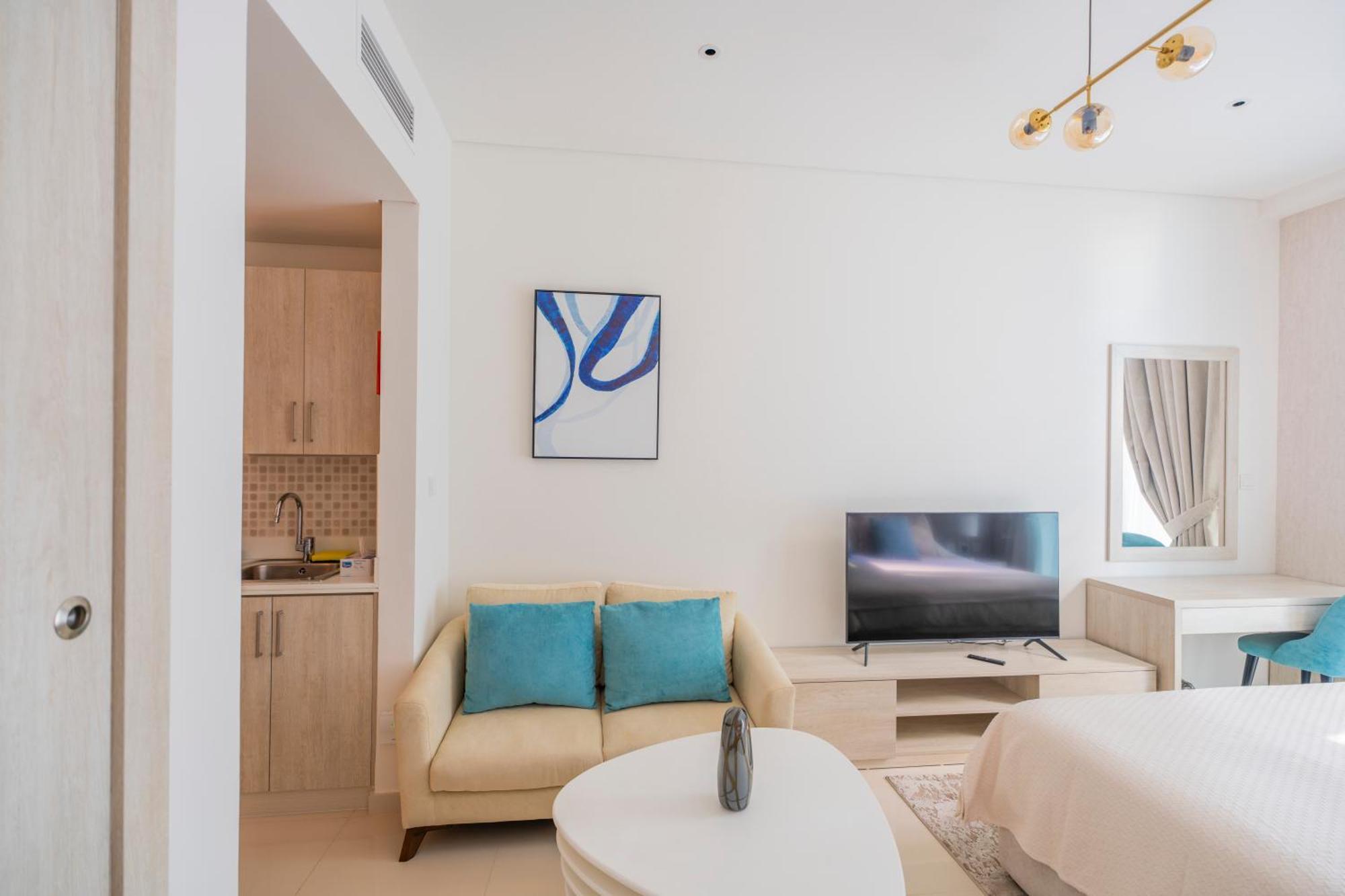 Studio With Pool And Private Beach Access On Palm Jumeirah Dubai Dış mekan fotoğraf
