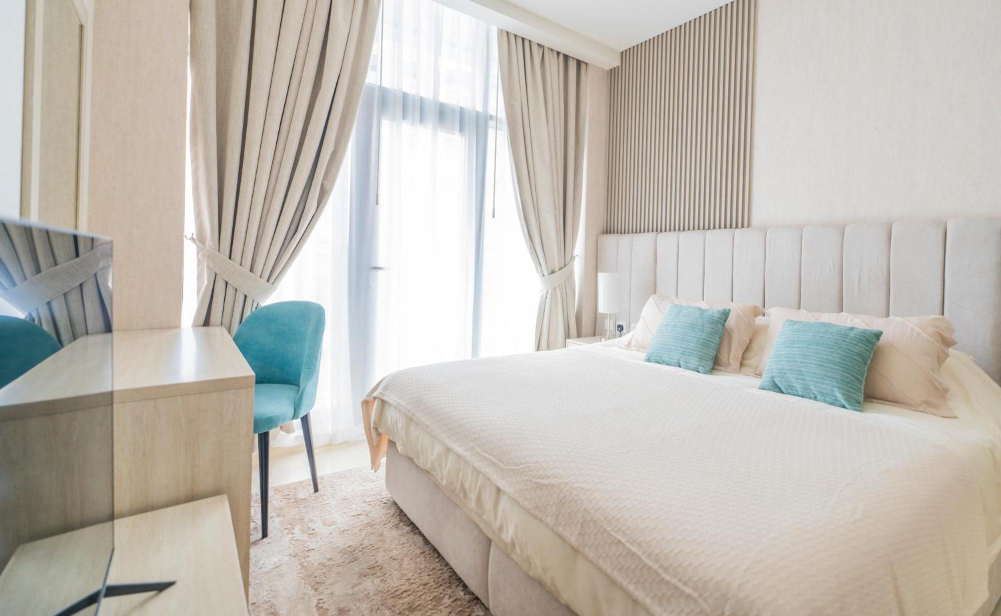 Studio With Pool And Private Beach Access On Palm Jumeirah Dubai Dış mekan fotoğraf