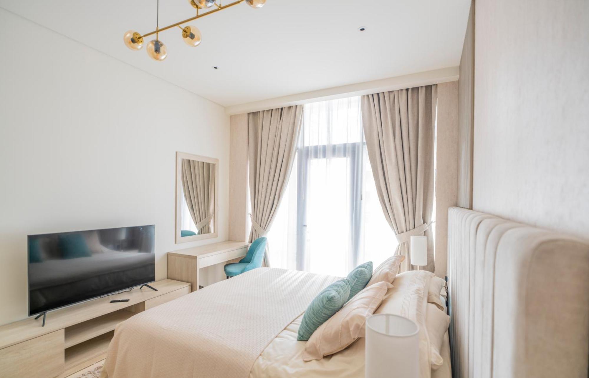 Studio With Pool And Private Beach Access On Palm Jumeirah Dubai Dış mekan fotoğraf